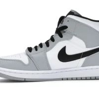 Jordan 1 Mid Light Smoke Grey