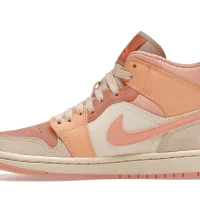 Jordan 1 Mid Apricot Orange