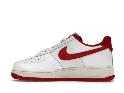 Nike Air Force 1 Low '07 White Gym Red - Image 7