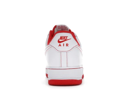 Nike Air Force 1 Low '07 White University Red - Image 7