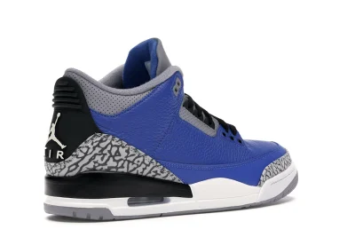 Jordan 3 Retro Varsity Royal Cement - Image 9