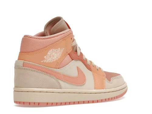 Jordan 1 Mid Apricot Orange - Image 9