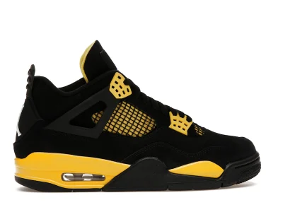 Jordan 4 Retro Yellow Thunder