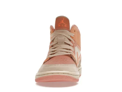 Jordan 1 Mid Apricot Orange - Image 11