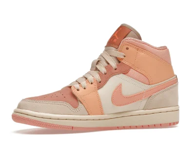 Jordan 1 Mid Apricot Orange - Image 9