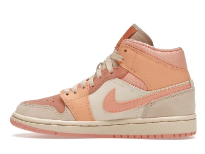 Jordan 1 Mid Apricot Orange - Image 8