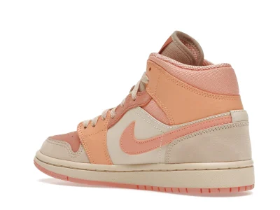 Jordan 1 Mid Apricot Orange - Image 7