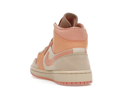 Jordan 1 Mid Apricot Orange - Image 6