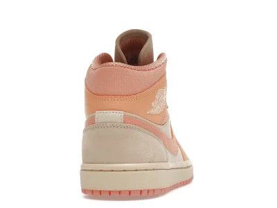 Jordan 1 Mid Apricot Orange - Image 5