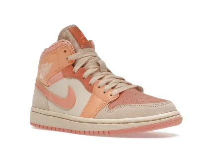 Jordan 1 Mid Apricot Orange - Image 13