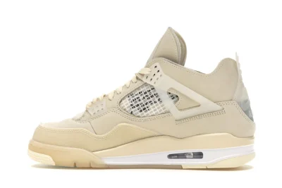 Jordan 4 Retro Off-White Sail - Image 3