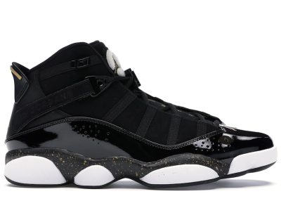 Jordan 6 Rings Black Metallic Gold White - Image 15