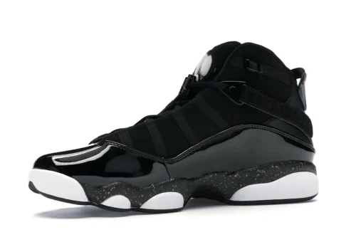 Jordan 6 Rings Black Metallic Gold White