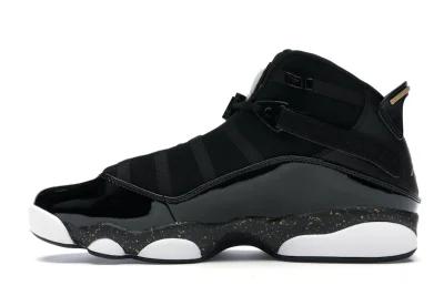 Jordan 6 Rings Black Metallic Gold White - Image 8