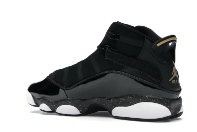 Jordan 6 Rings Black Metallic Gold White - Image 7