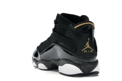 Jordan 6 Rings Black Metallic Gold White - Image 6