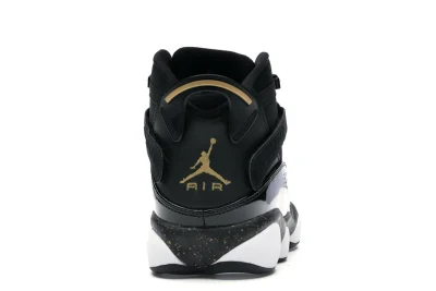 Jordan 6 Rings Black Metallic Gold White - Image 5