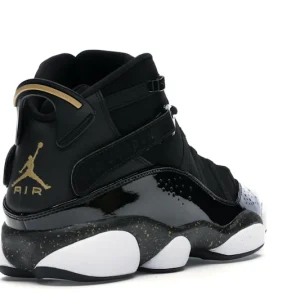 Jordan 6 Rings Black Metallic Gold White
