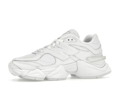 New Balance 9060 Triple White - Image 9