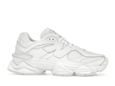 New Balance 9060 Triple White - Image 14