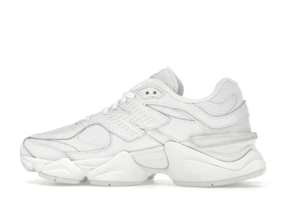 New Balance 9060 Triple White - Image 8