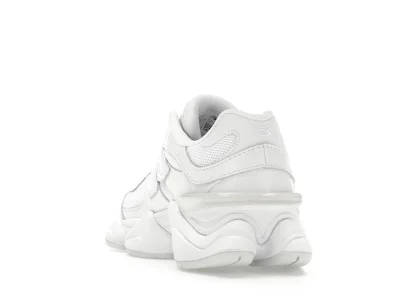 New Balance 9060 Triple White - Image 6