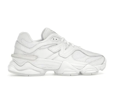 New Balance 9060 Triple White - Image 2