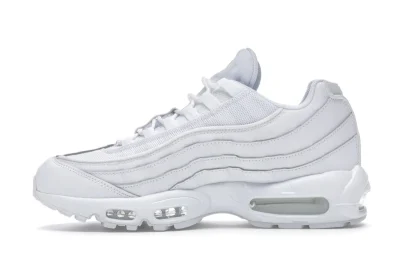 Nike Air Max 95 Essential White Grey Fog - Image 7