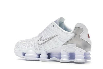 Nike Shox TL White Metallic Silver - Image 9