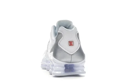 Nike Shox TL White Metallic Silver - Image 7