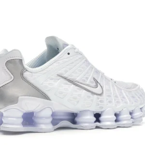 Nike Shox TL White Metallic Silver