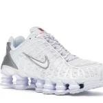 Nike Shox TL White Metallic Silver