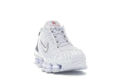 Nike Shox TL White Metallic Silver - Image 14