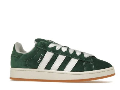 Adidas Campus 00s Dark Green Cloud White - Image 2