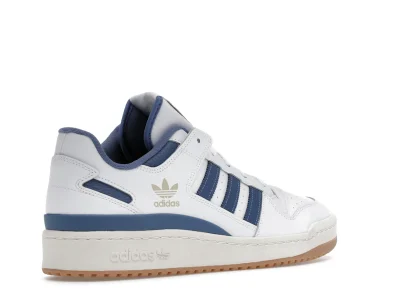 Adidas Forum Low CL Cloud White Crew Blue - Image 4