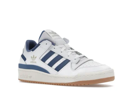 Adidas Forum Low CL Cloud White Crew Blue - Image 13