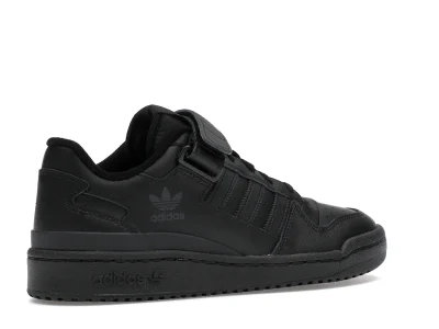 Adidas Forum Low Triple Black - Image 3