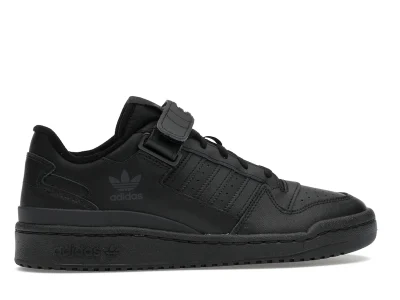 Adidas Forum Low Triple Black - Image 2