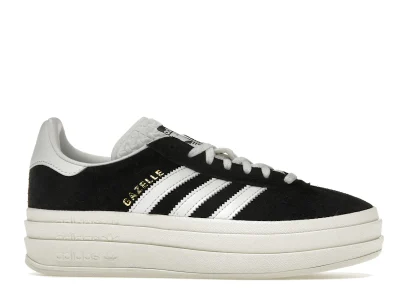 Adidas Gazelle Bold Core Black White - Image 3