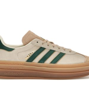 Adidas Gazelle Bold Magic Beige Collegiate Green