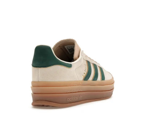 Adidas Gazelle Bold Magic Beige Collegiate Green