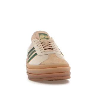 Adidas Gazelle Bold Magic Beige Collegiate Green