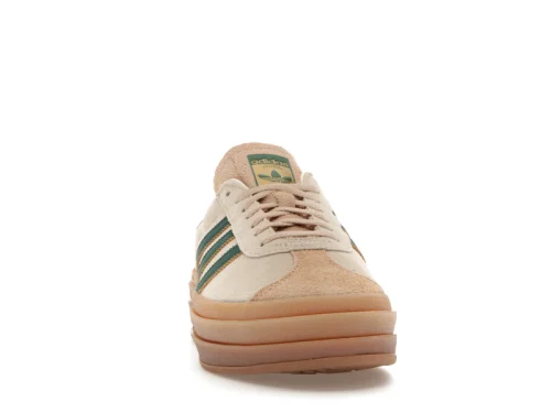 Adidas Gazelle Bold Magic Beige Collegiate Green