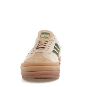 Adidas Gazelle Bold Magic Beige Collegiate Green