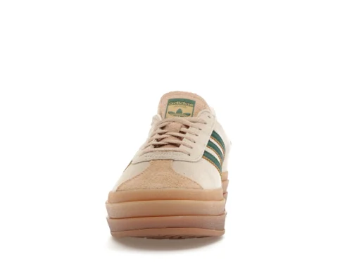 Adidas Gazelle Bold Magic Beige Collegiate Green