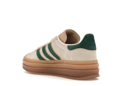 Adidas Gazelle Bold Magic Beige Collegiate Green - Image 12