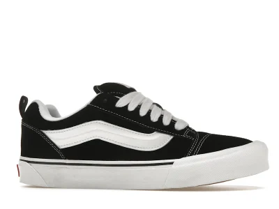 Vans Knu Skool Black White - Image 2