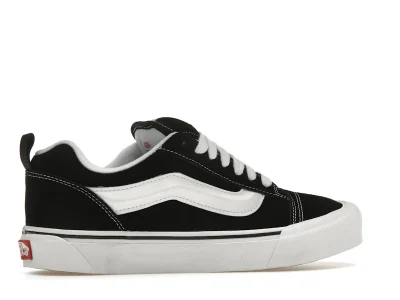 Vans Knu Skool Black White - Image 4