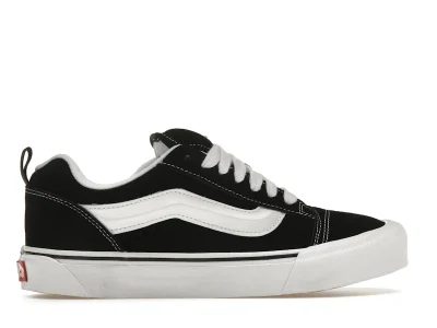 Vans Knu Skool Black White - Image 3