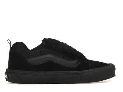 Vans Knu Skool Triple Black - Image 3